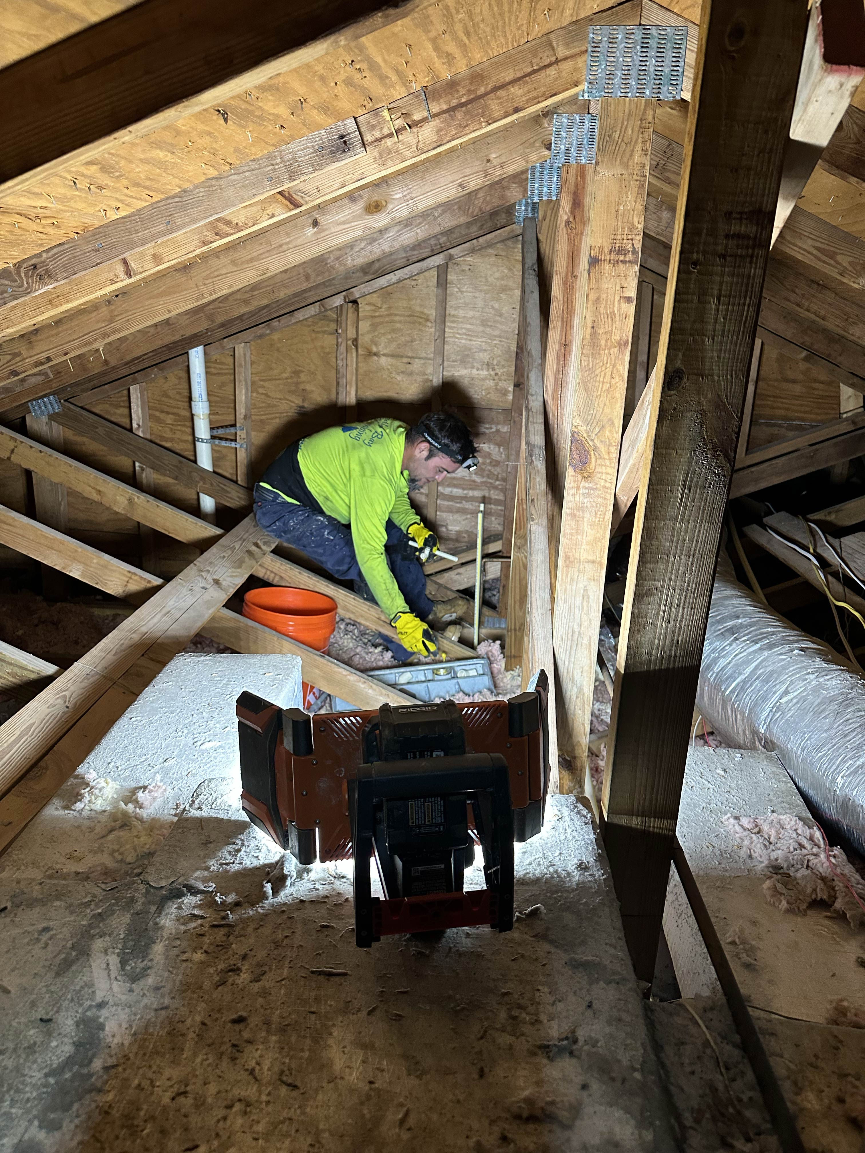 Sewer camera inspection