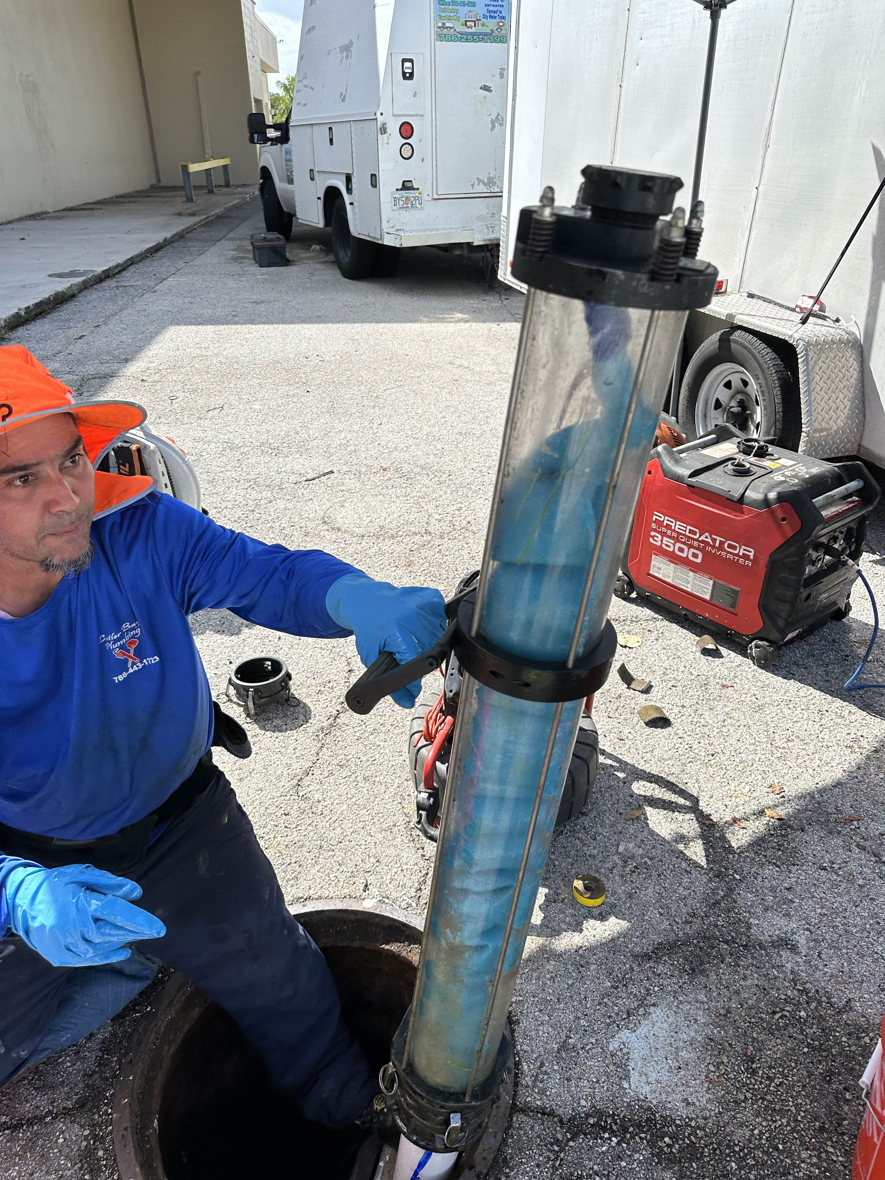 South Dade plumber at work